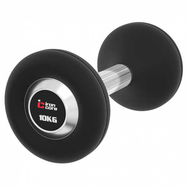 Гантельный ряд полиуретановый IRON CORE Premium 10 пар 1 - 10 кг IC1026-1-10
