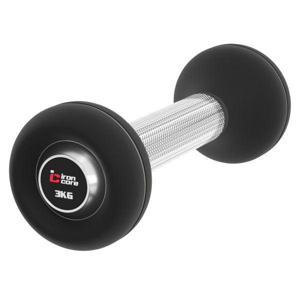 Гантельный ряд полиуретановый IRON CORE Premium 10 пар 1 - 10 кг IC1026-1-10