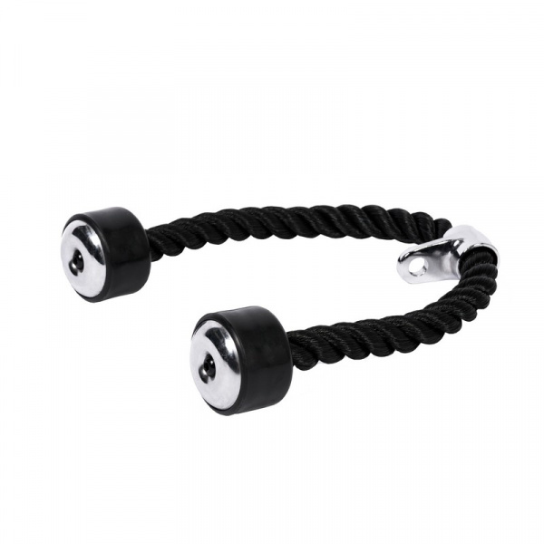 Гибкая тяга (канат) для трицепса с металлическими концами Profi-Fit PROFI-FIT-RT-005