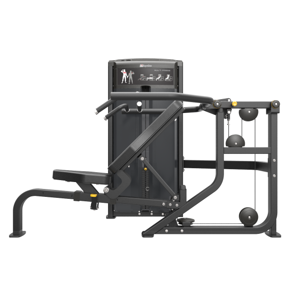 Impulse IF9329 многопозиционный жим стек 134 кг (295 ф.) - зачехление полное